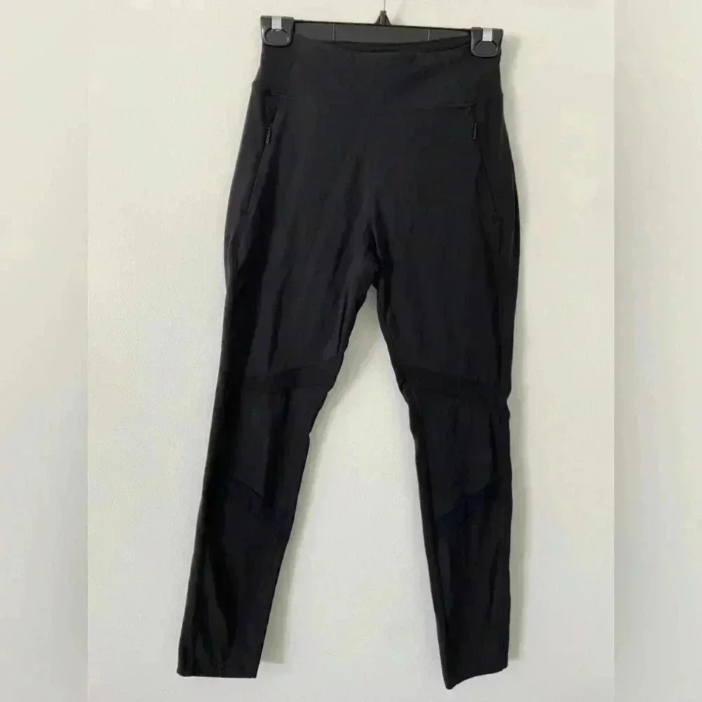 Athleta Highline Hybrid Summiter Tight Pants size 4 Black Pants